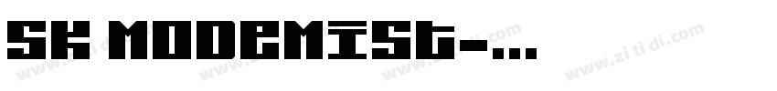 Sk Modemist字体转换